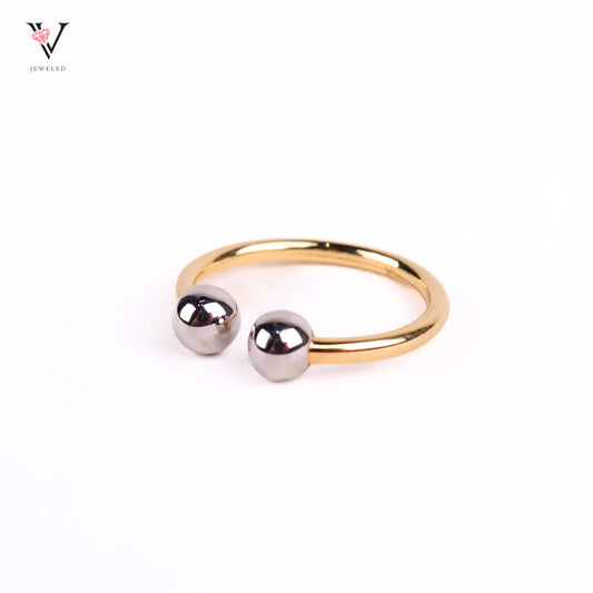 Two-Tone Ball Ring