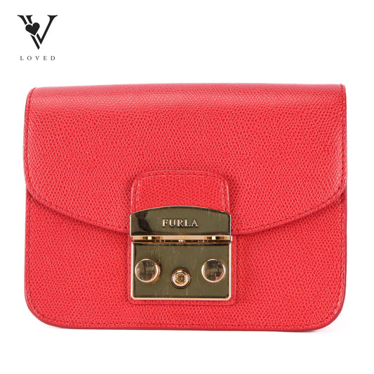 Metropolis Crossbody Bag In pink