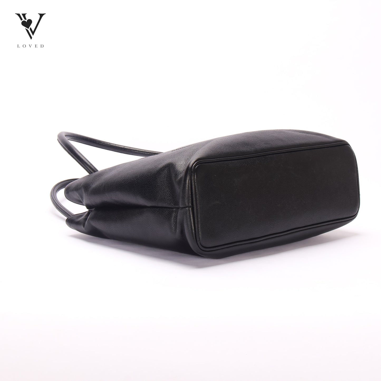 Vintage Timeless Shoulder Bag In Caviar Leather