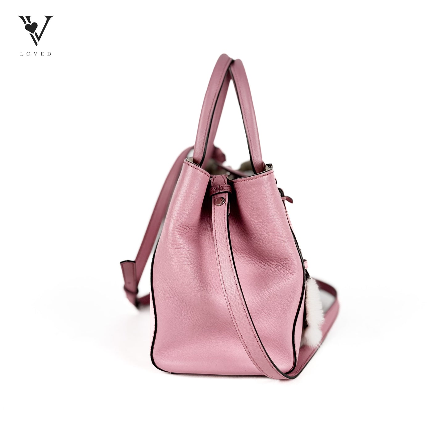 2Jours in Pink Saffiano Leather