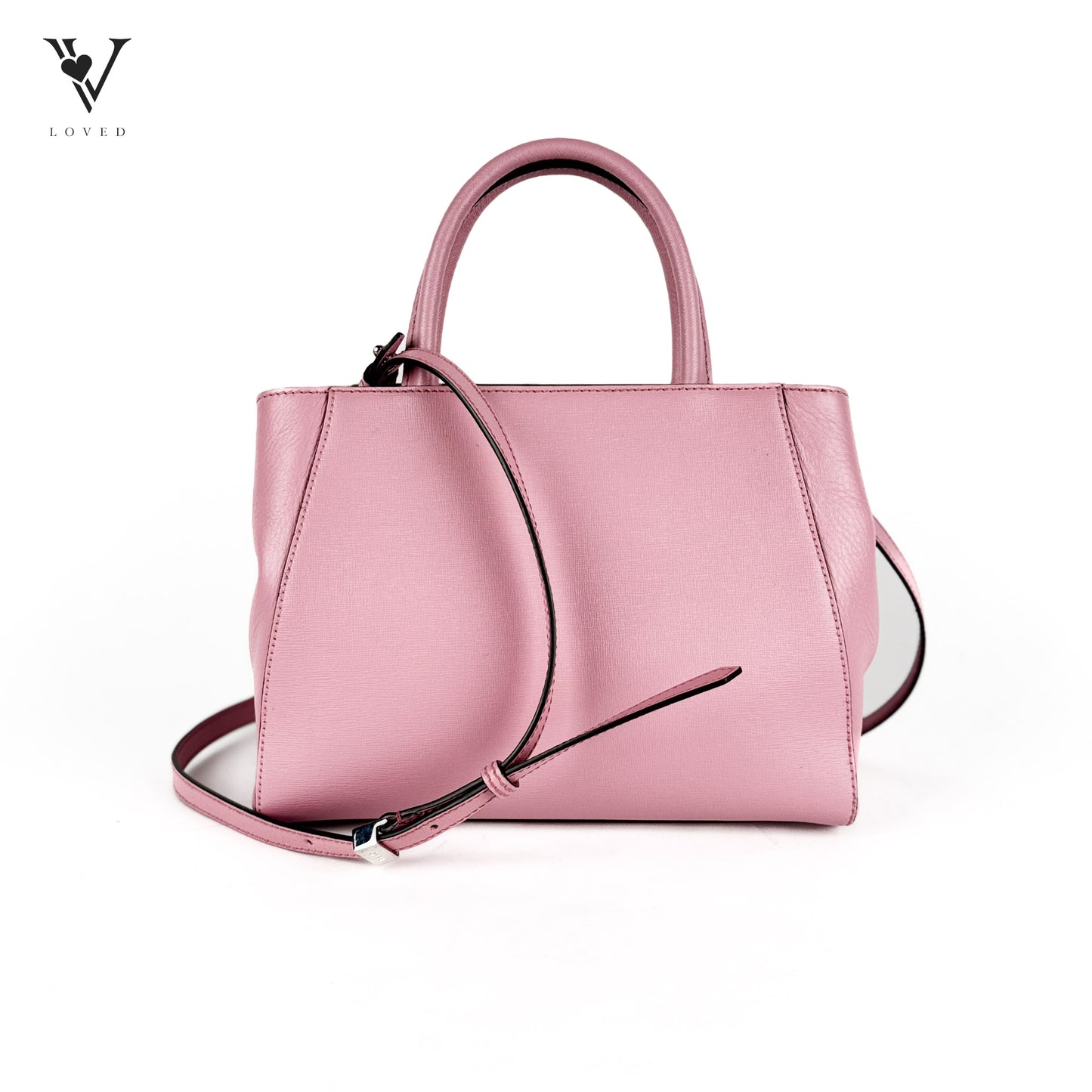 2Jours in Pink Saffiano Leather