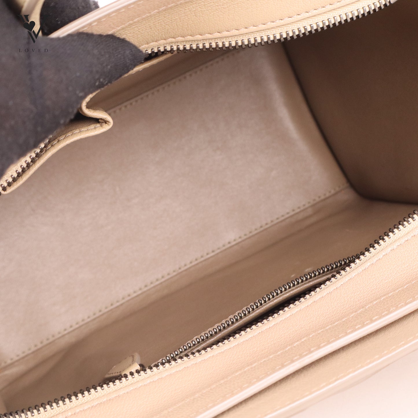 Micro Luggage in Soft Grained Calfskin Leather