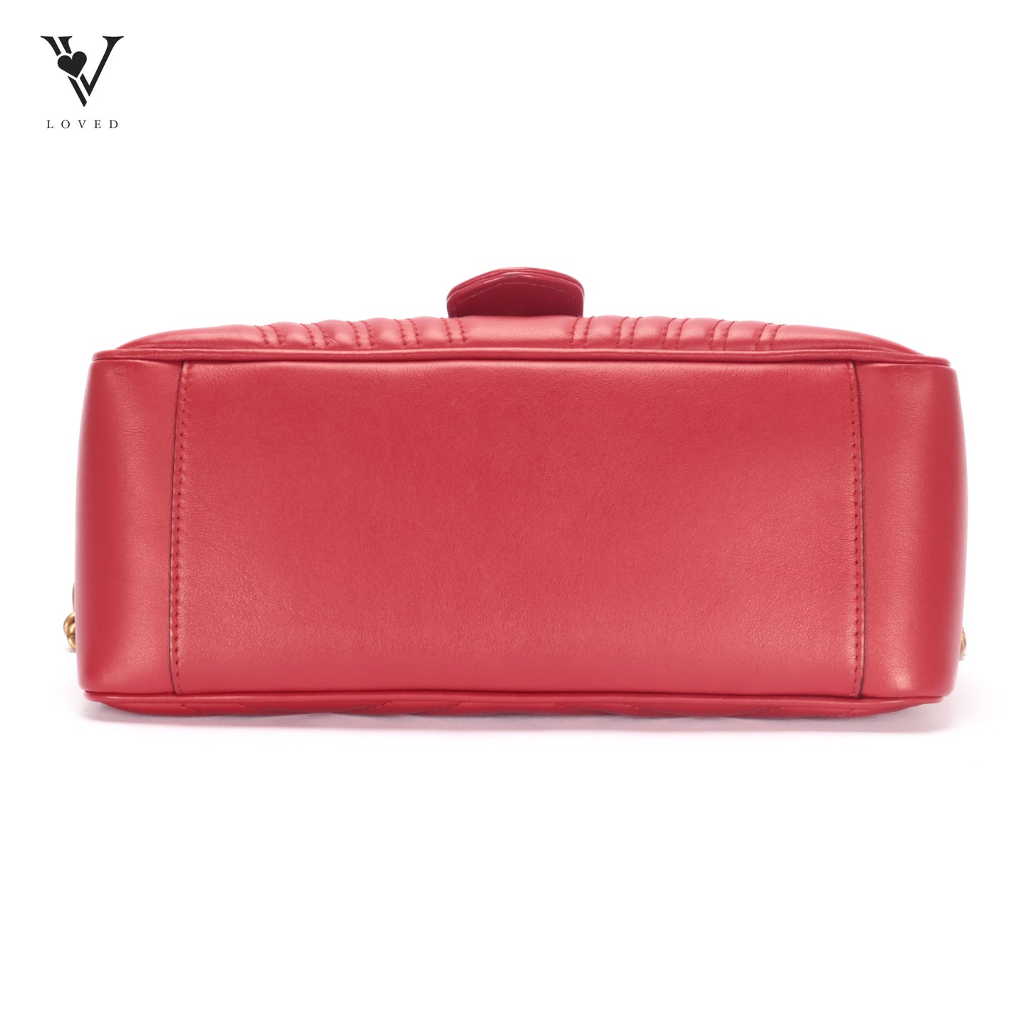 GG Marmont Top Handle in Quilted Calfskin Leather