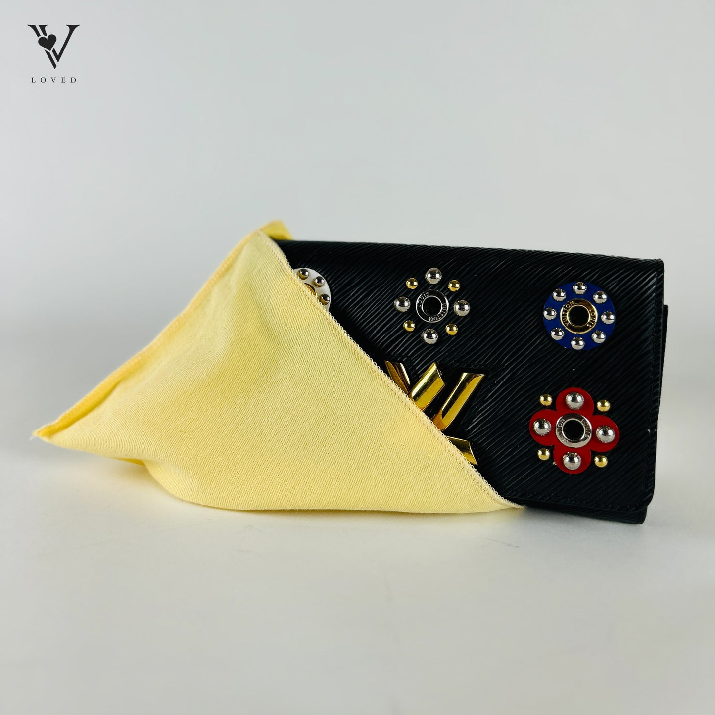 Louis Vuitton Twist Long Chain Wallet Leather Crossbody Bag