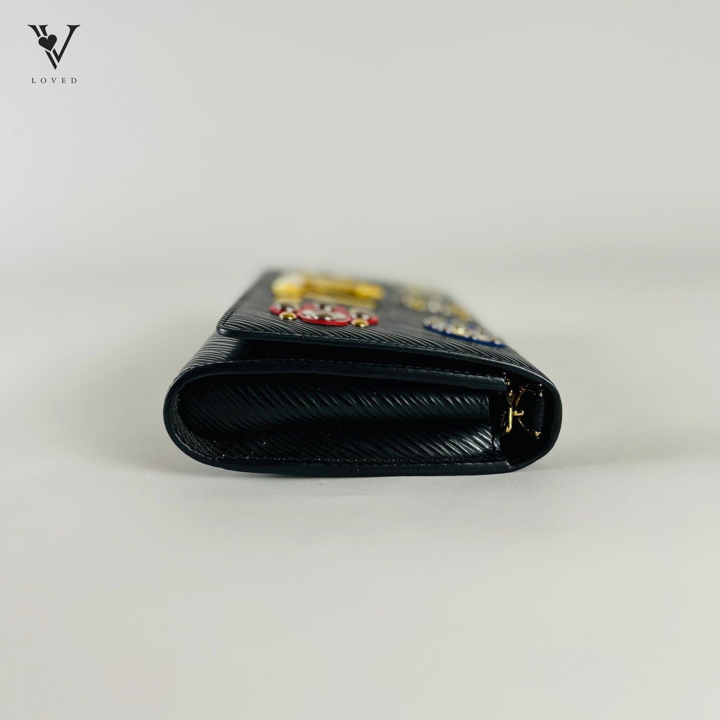 Louis Vuitton Twist Long Chain Wallet Leather Crossbody Bag