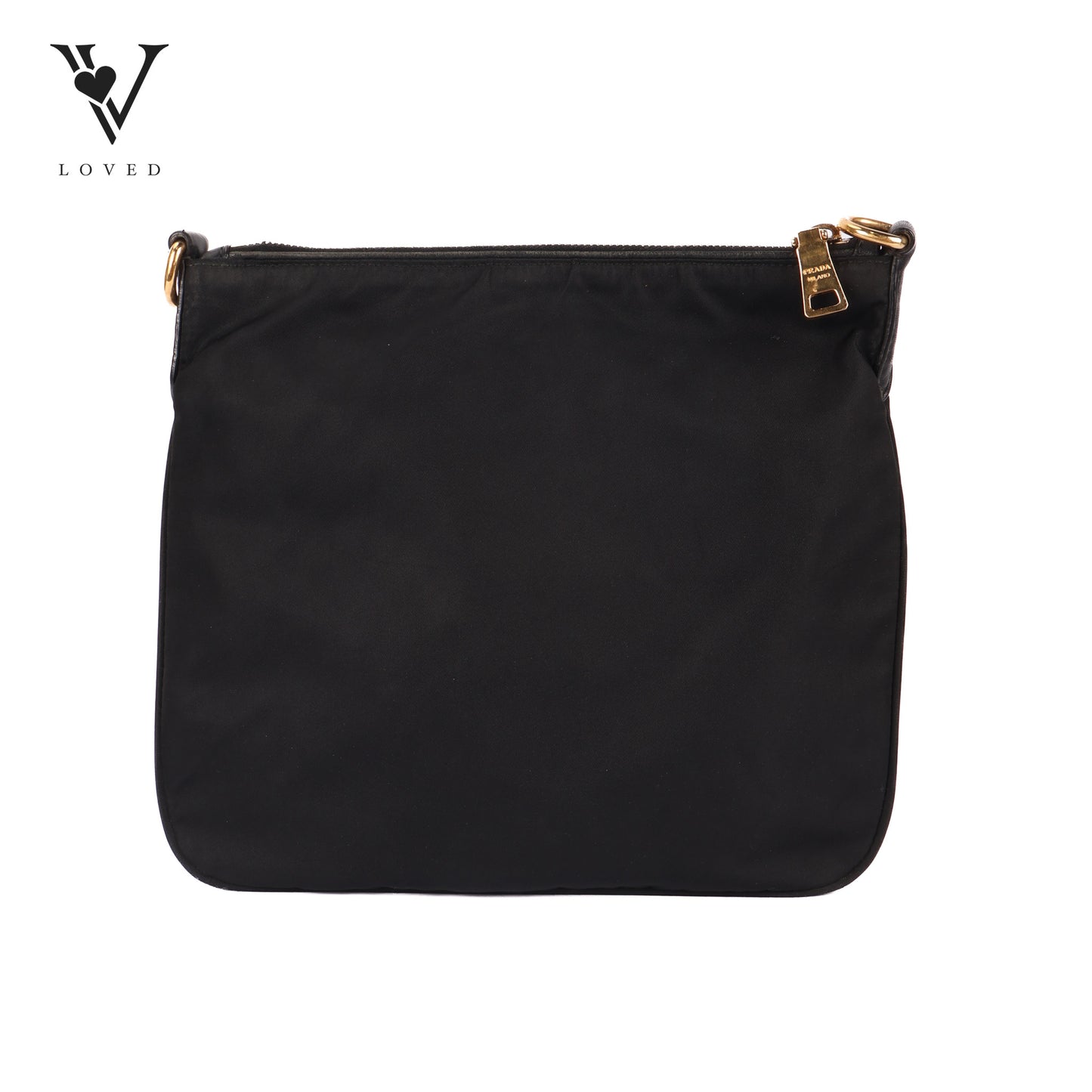 Tessuto Crossbody In Black Nylon