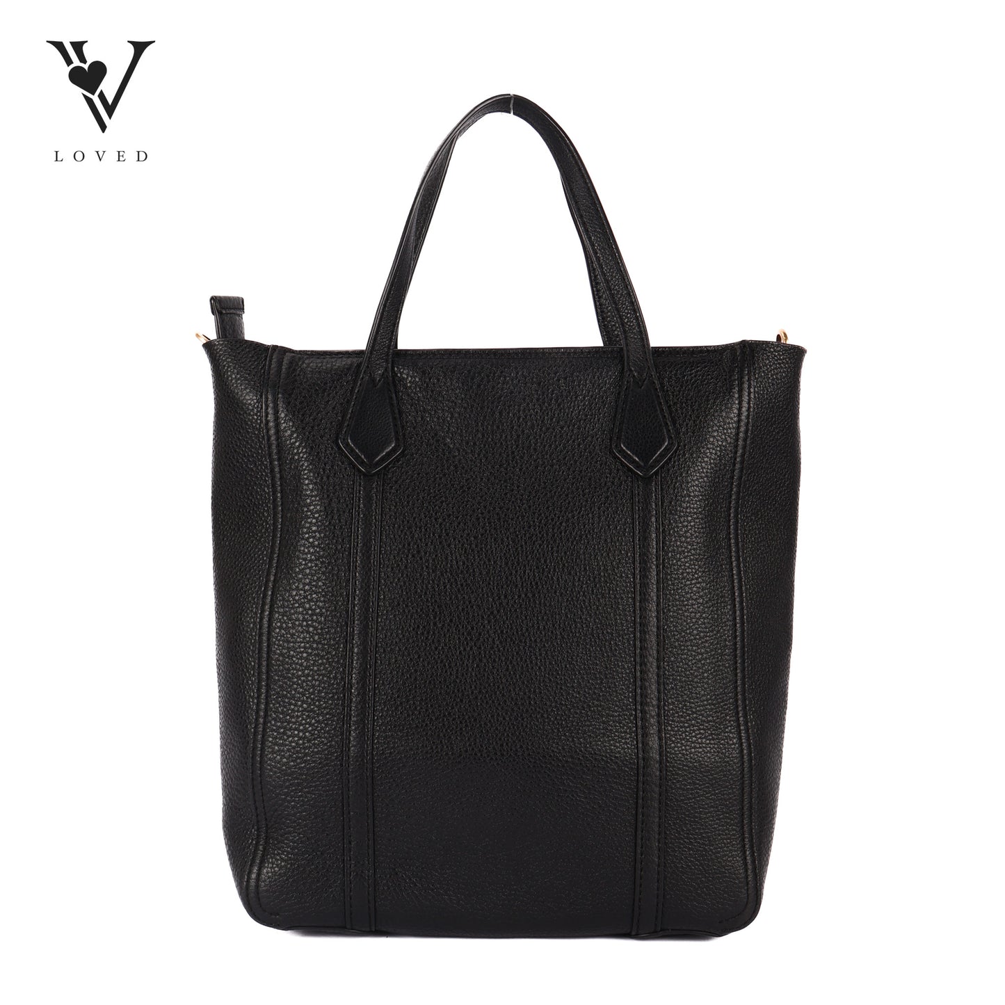 Perry Tote In Black Leather