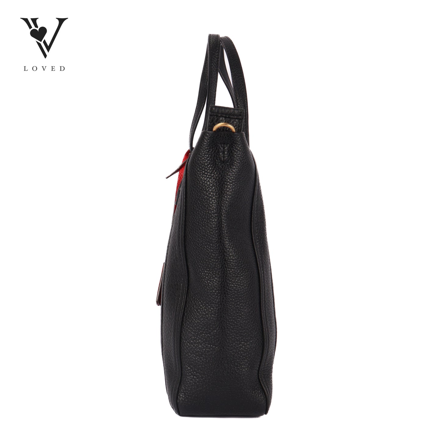 Perry Tote In Black Leather