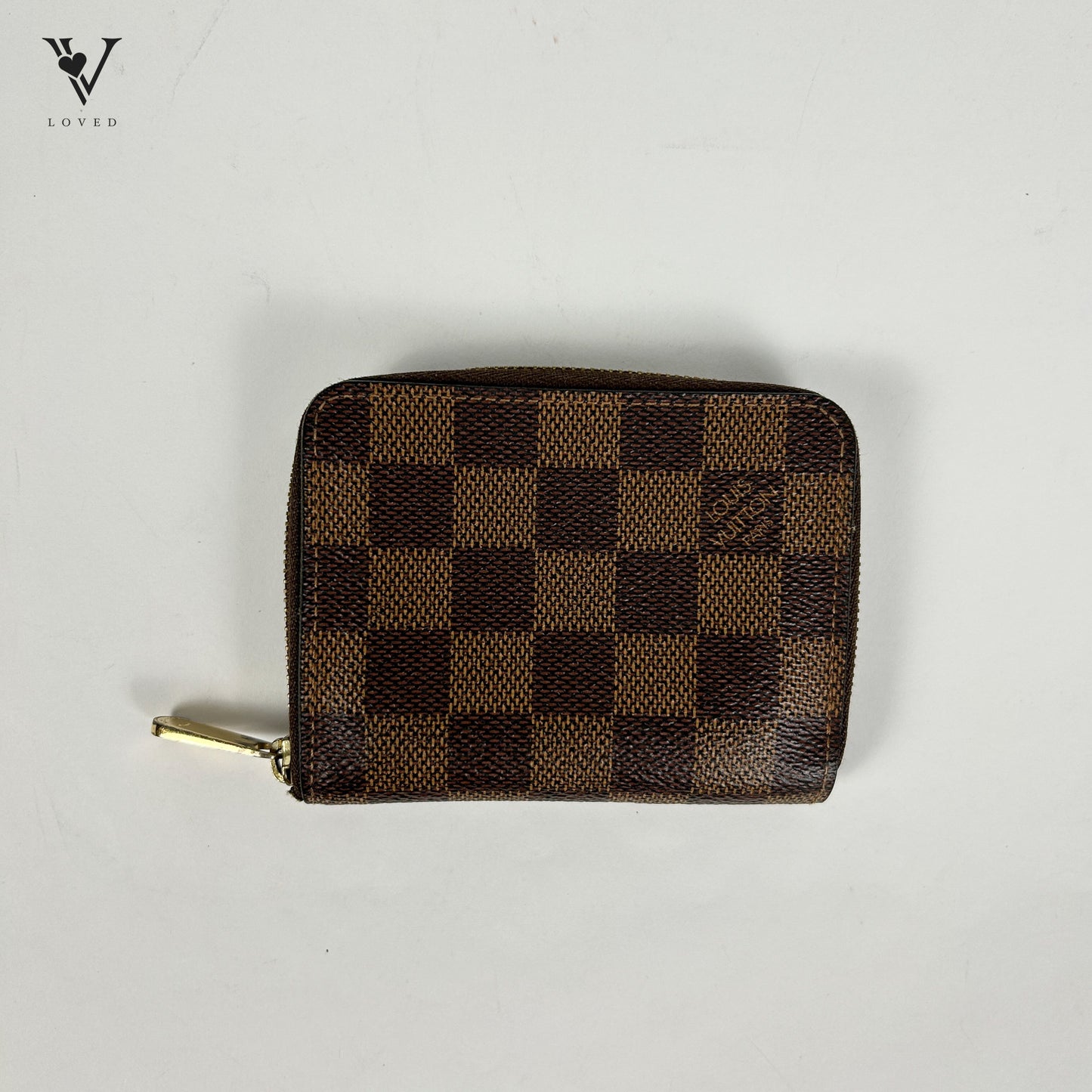 Zippy Coin Purse in Damier Ebene Canvas