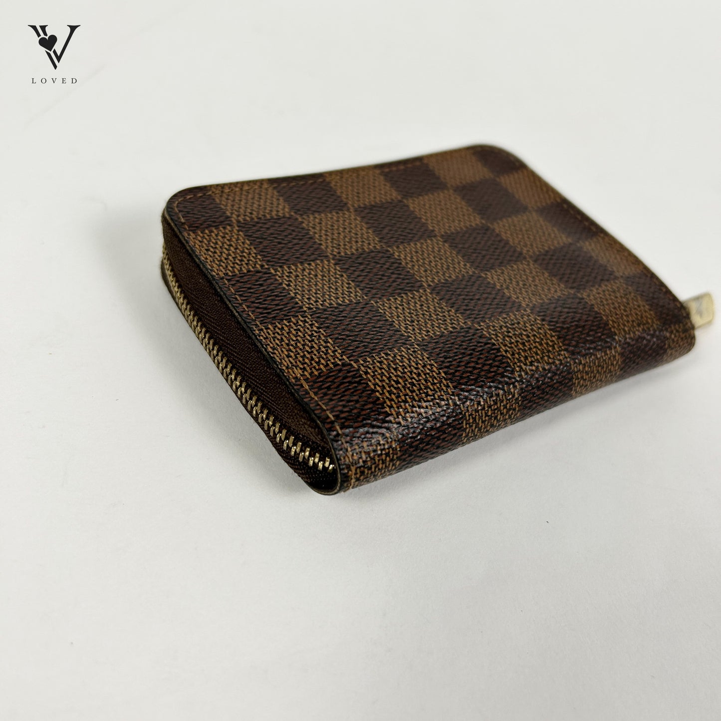 Zippy Coin Purse in Damier Ebene Canvas