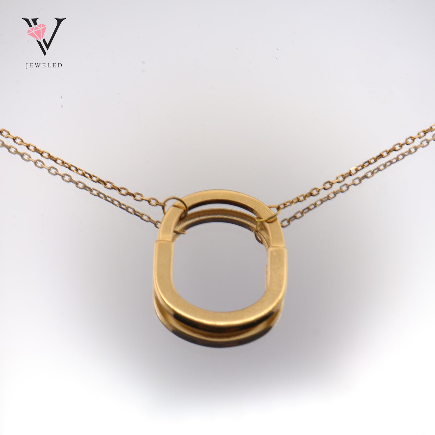 Lock Pendant Necklace