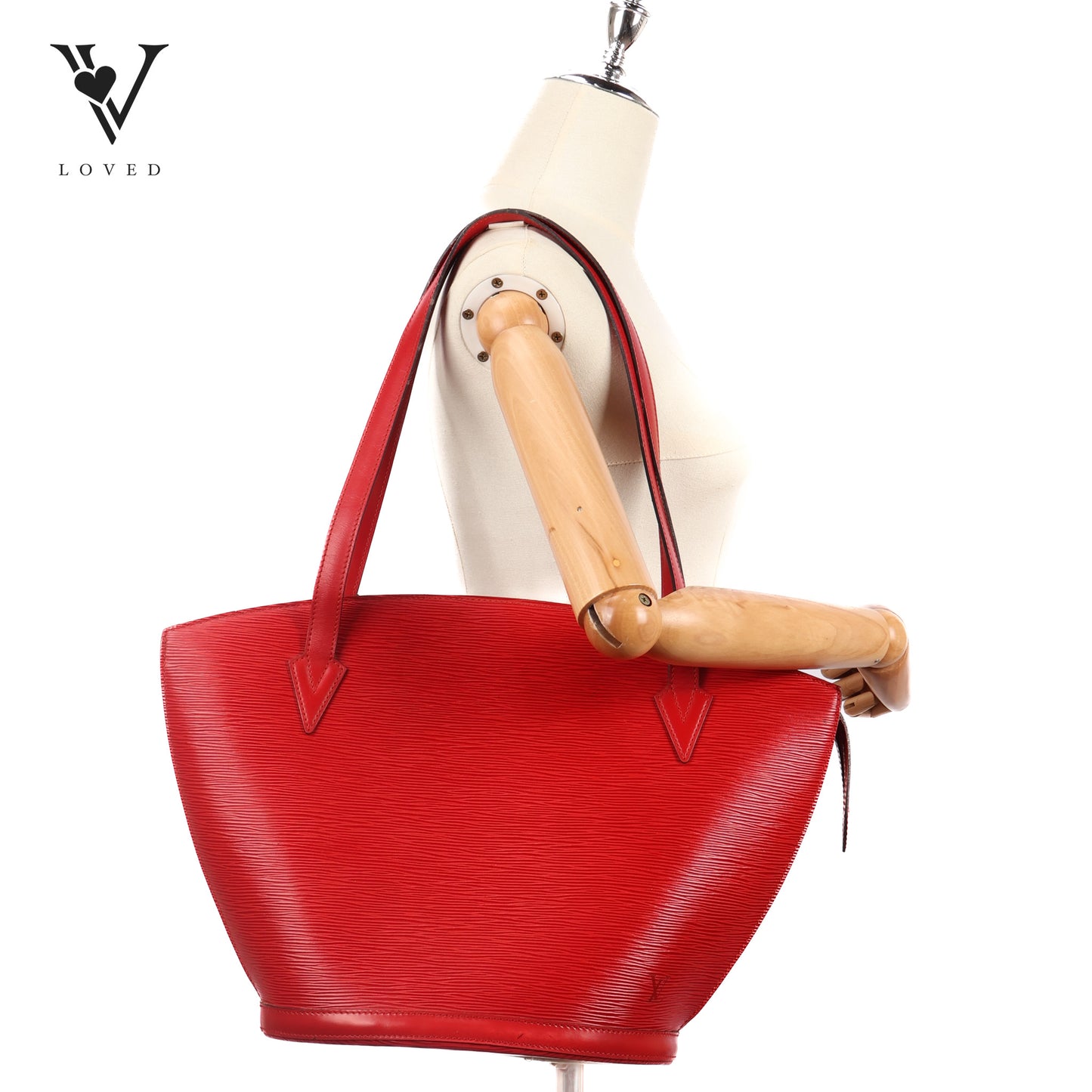 Saint Jacques In Red Epi Leather