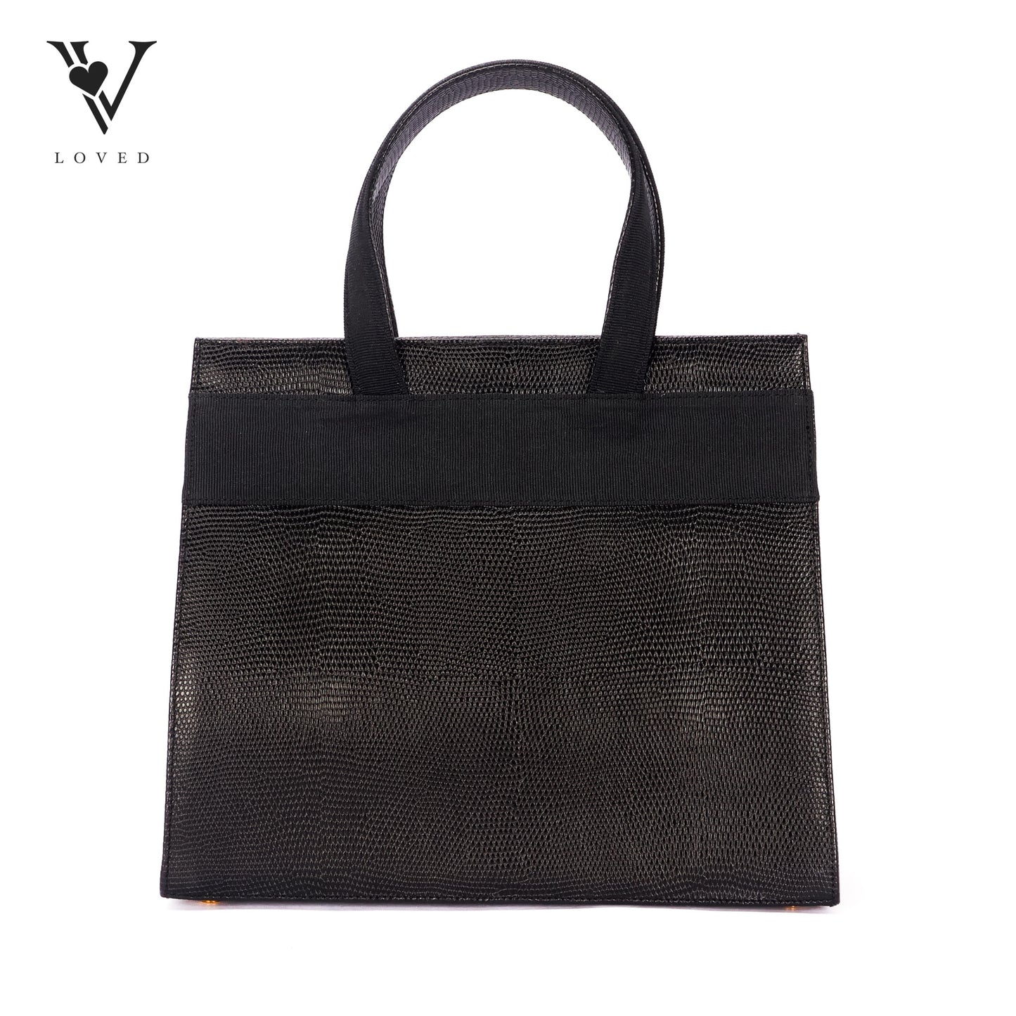 Vara Bow 2 Way Black Pebbled Leather Bag