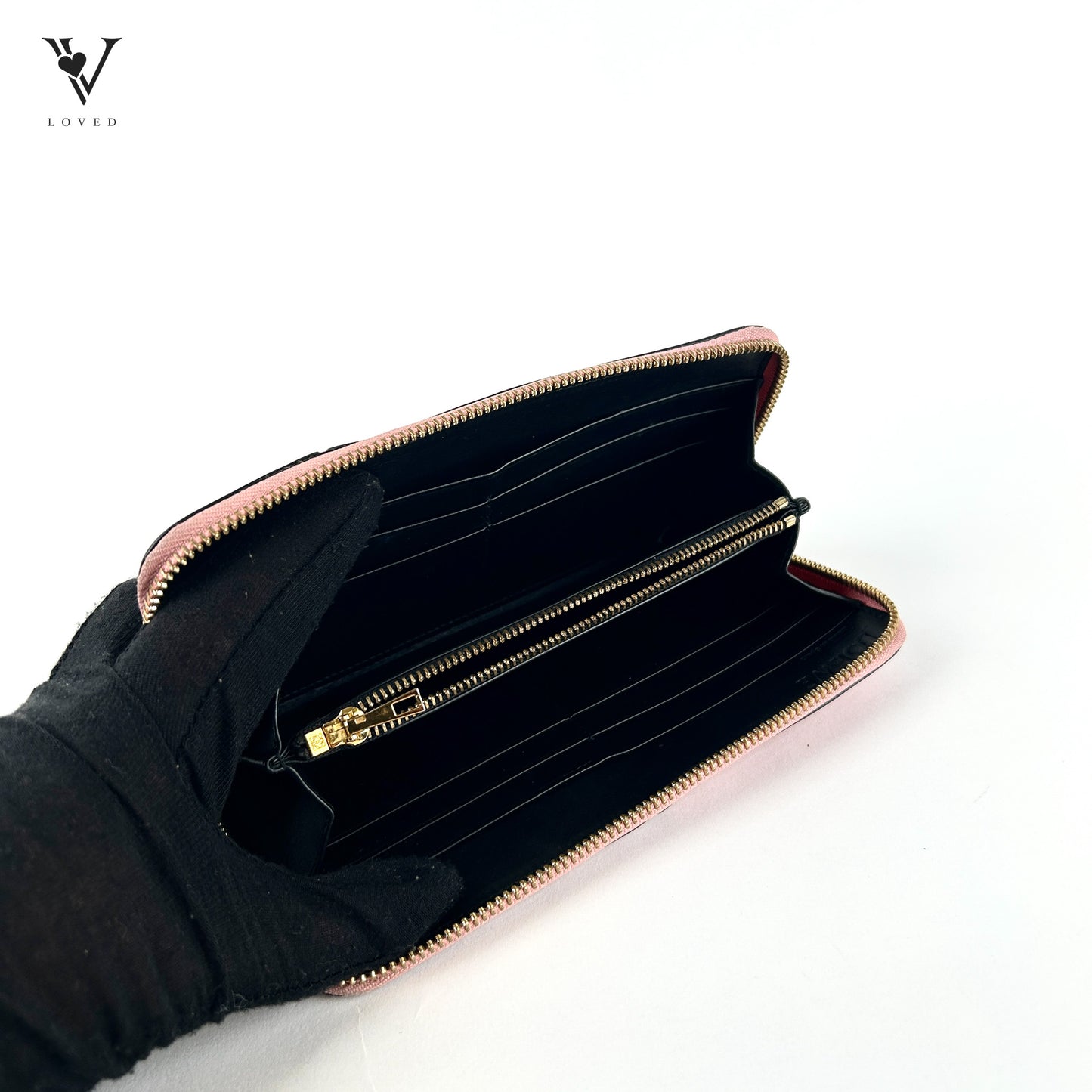 Puzzle Zipped Around Wallet in Classic Calfskin