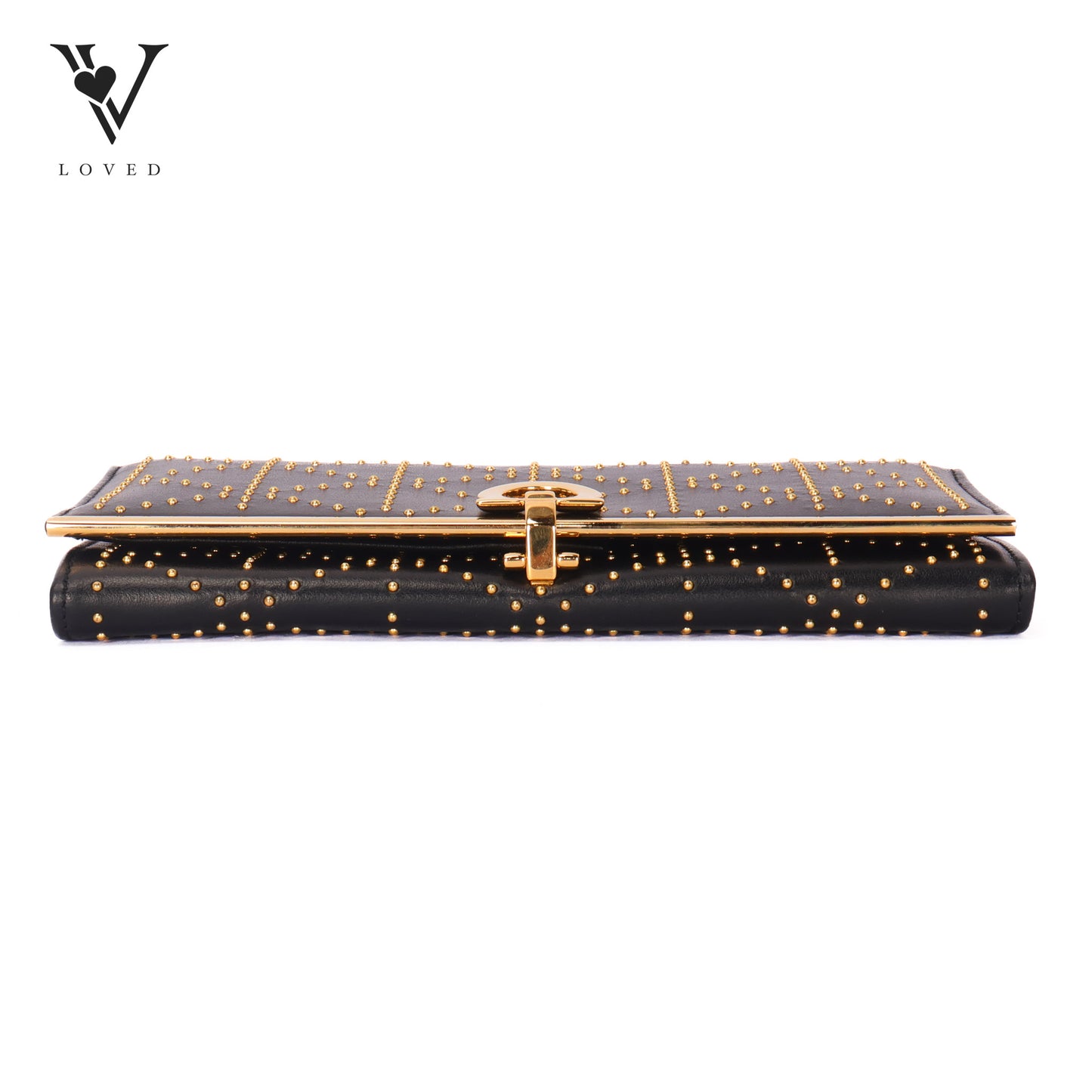 Studded Leather Wallet