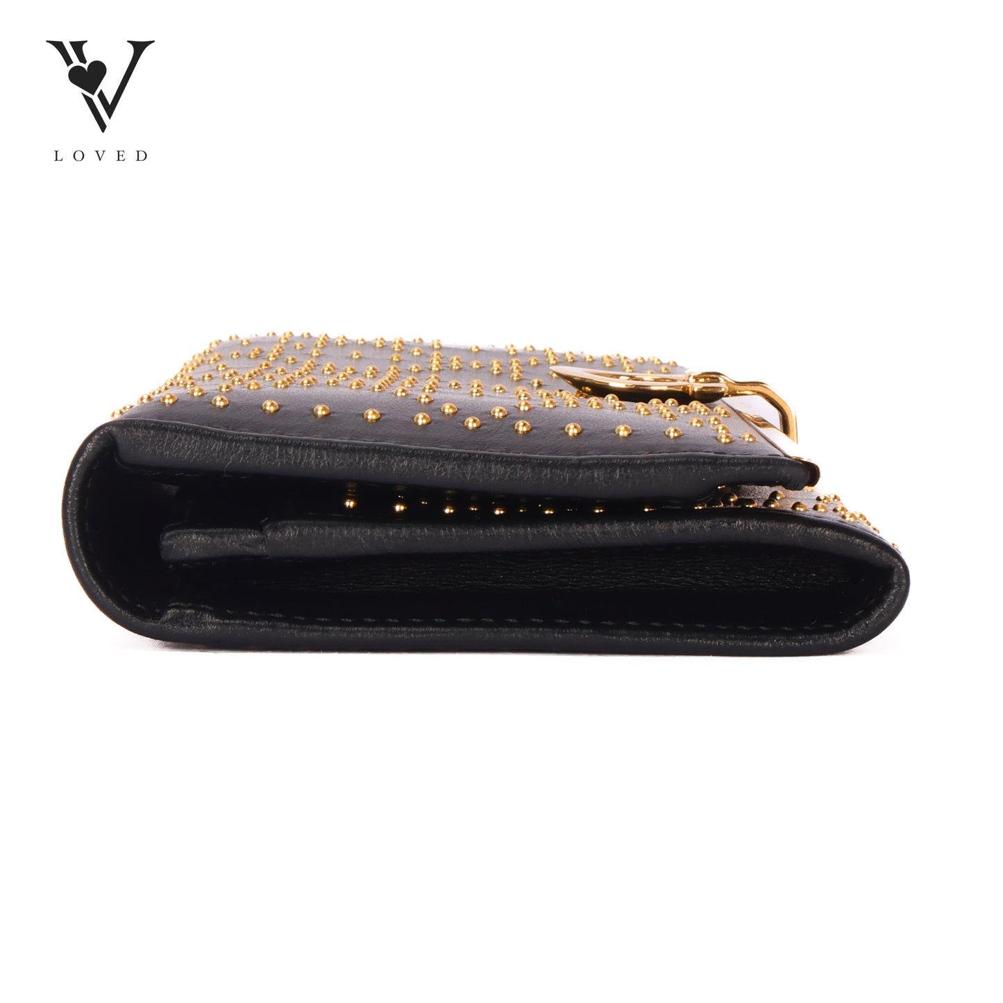 Studded Leather Wallet