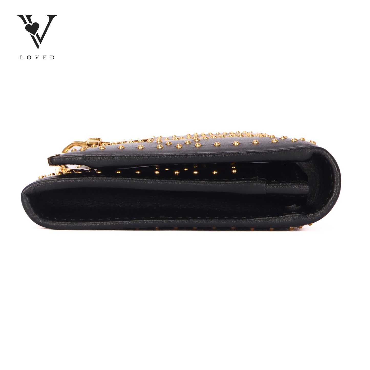 Studded Leather Wallet