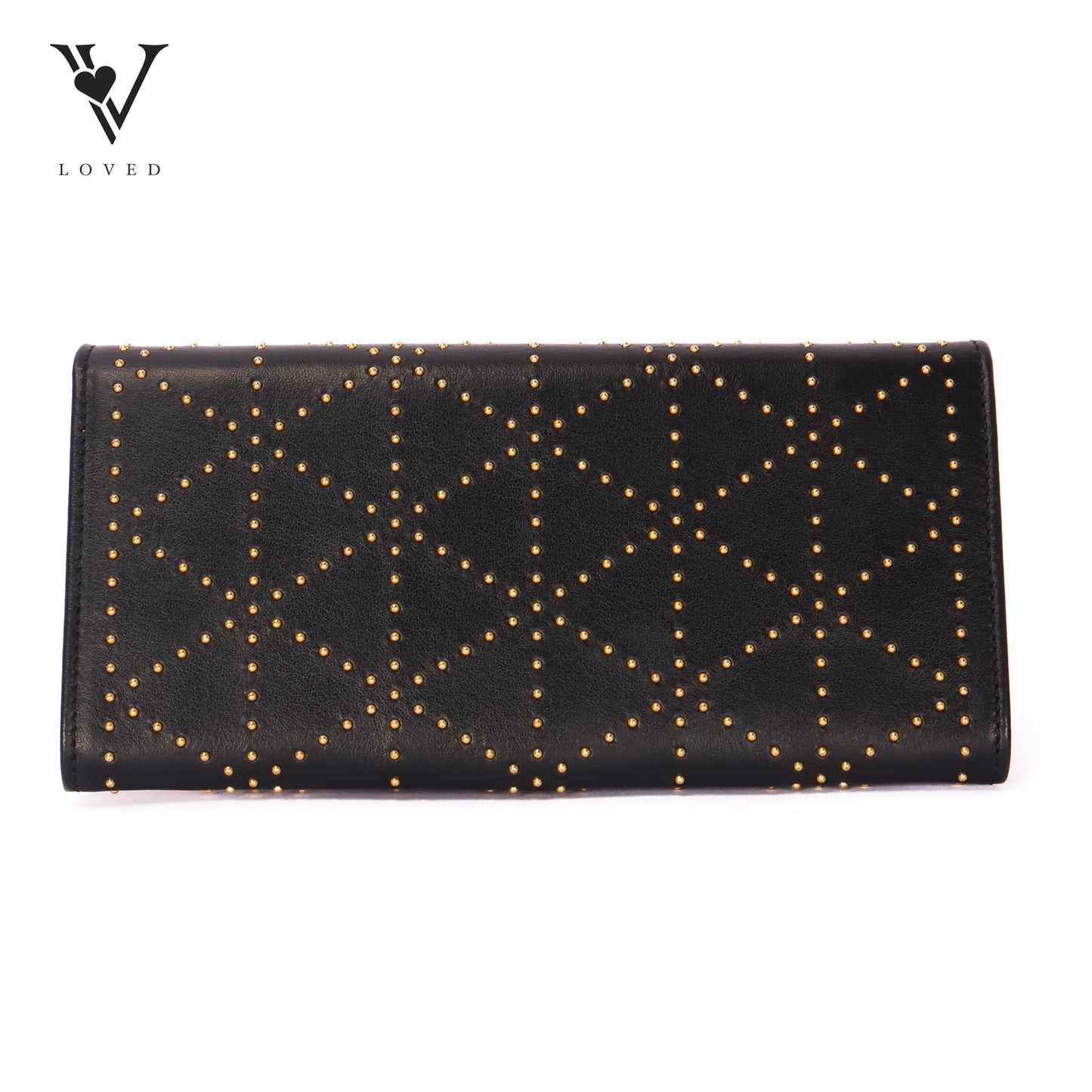 Studded Leather Wallet