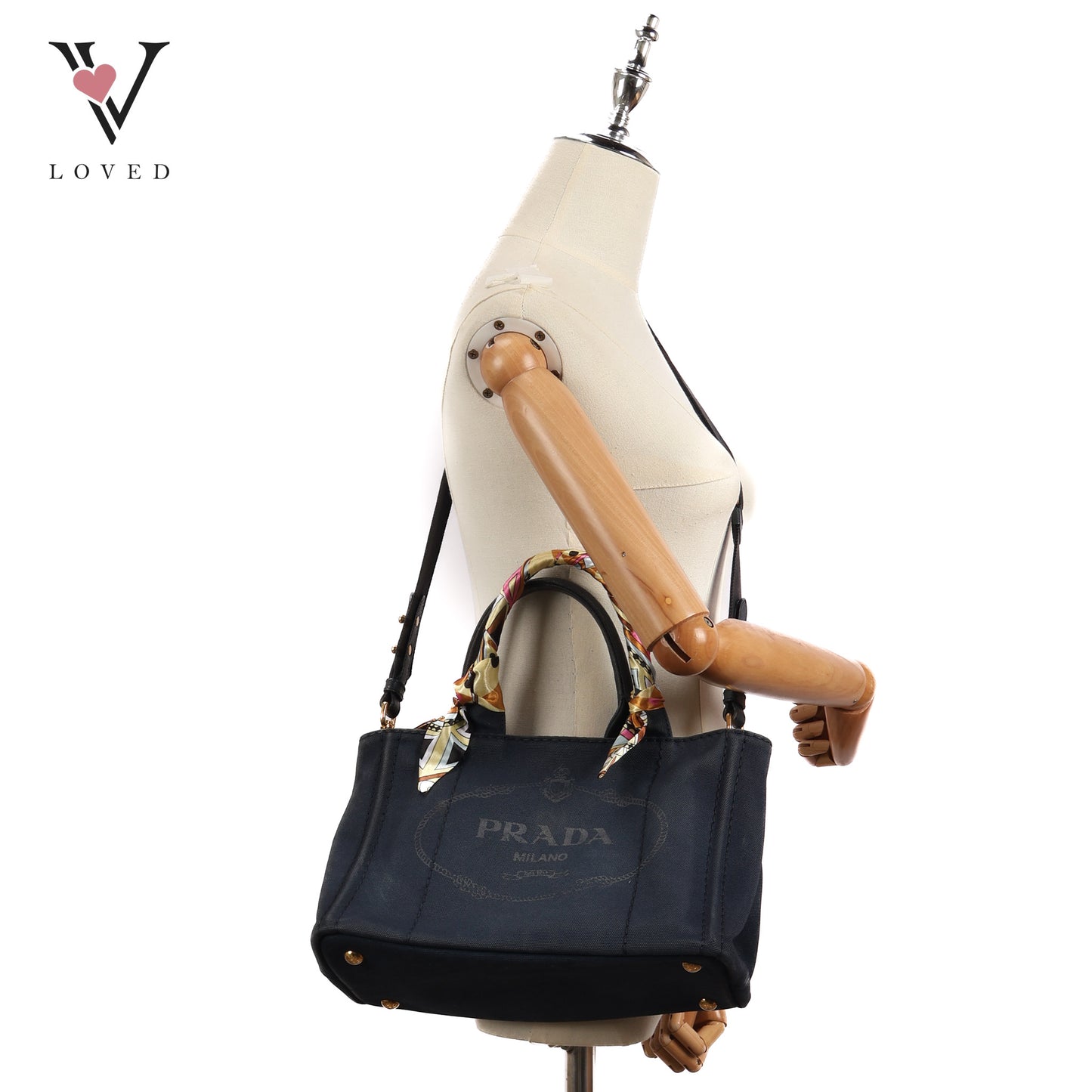 Canapa Blue Denim Tote Bag