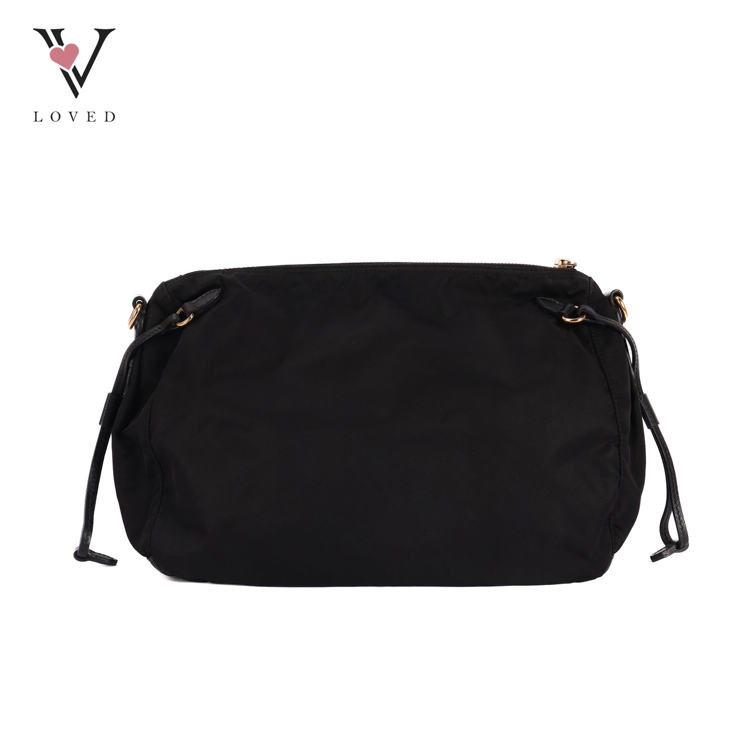 Tessuto Crossbody Bag Black In Nylon