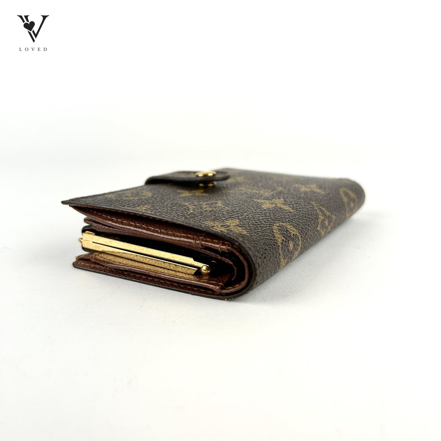 Brown Monogram Porte-monnaie Billets Viennois Wallet