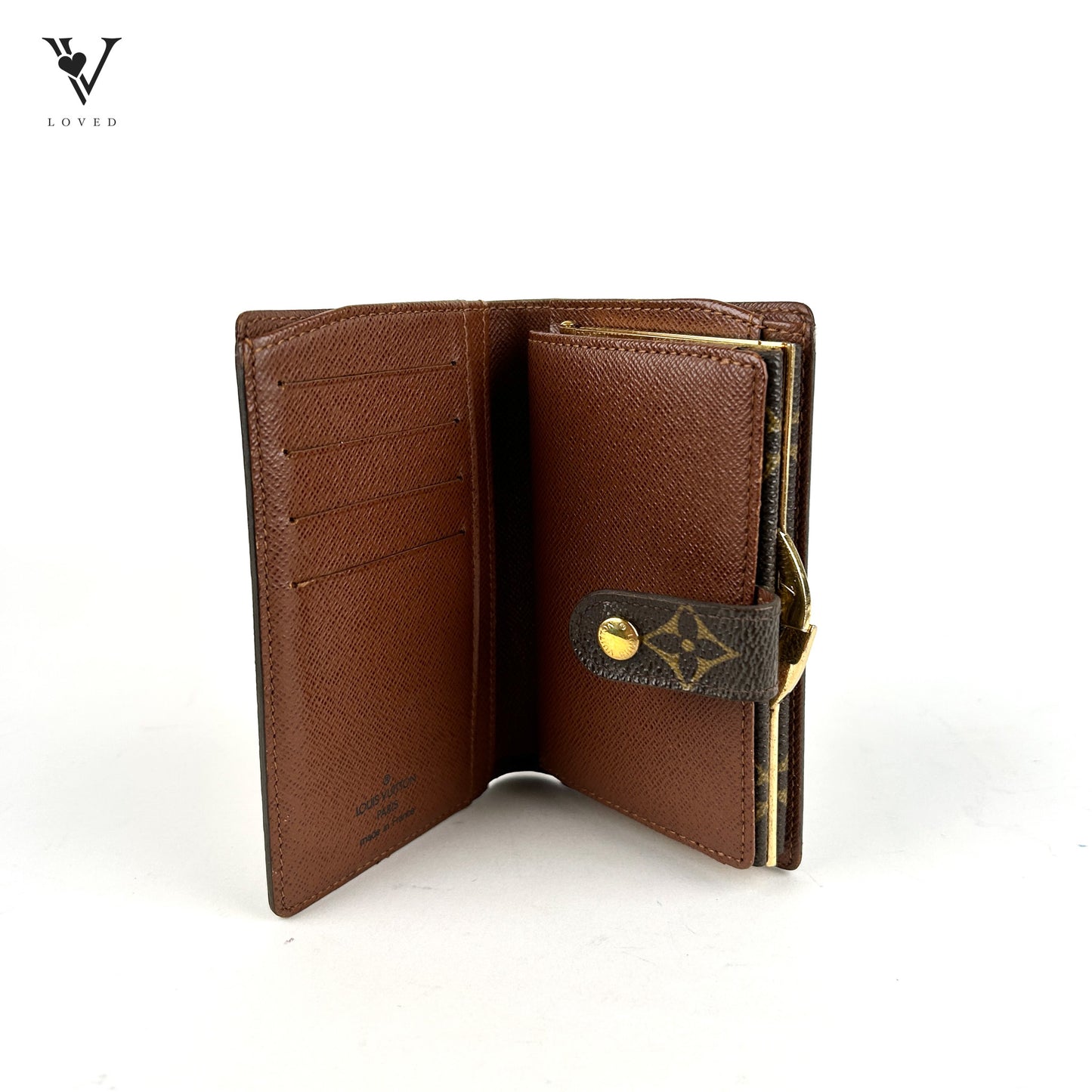 Brown Monogram Porte-monnaie Billets Viennois Wallet