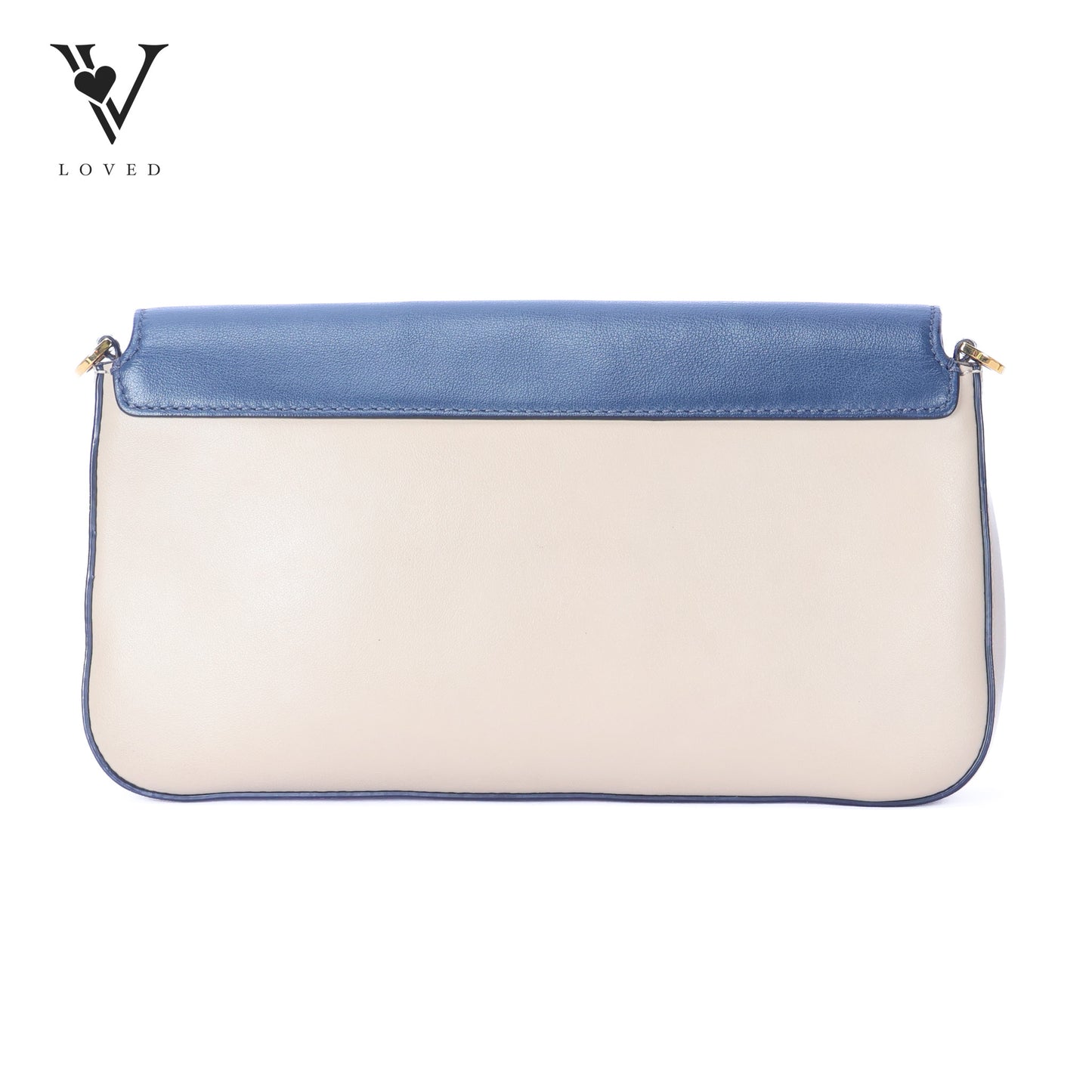 Vitello Grace Baguette In Camelia Blue