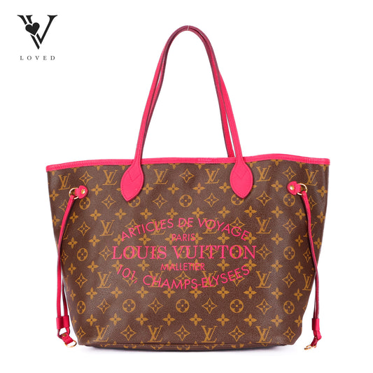 Neverfull Tote Limited Edition Ikat In Monogram Canvas