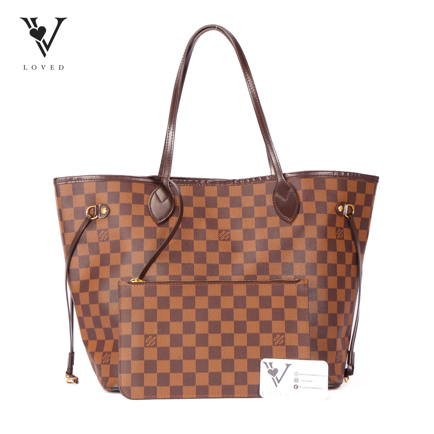 Neverfull In Damier Ebene MM