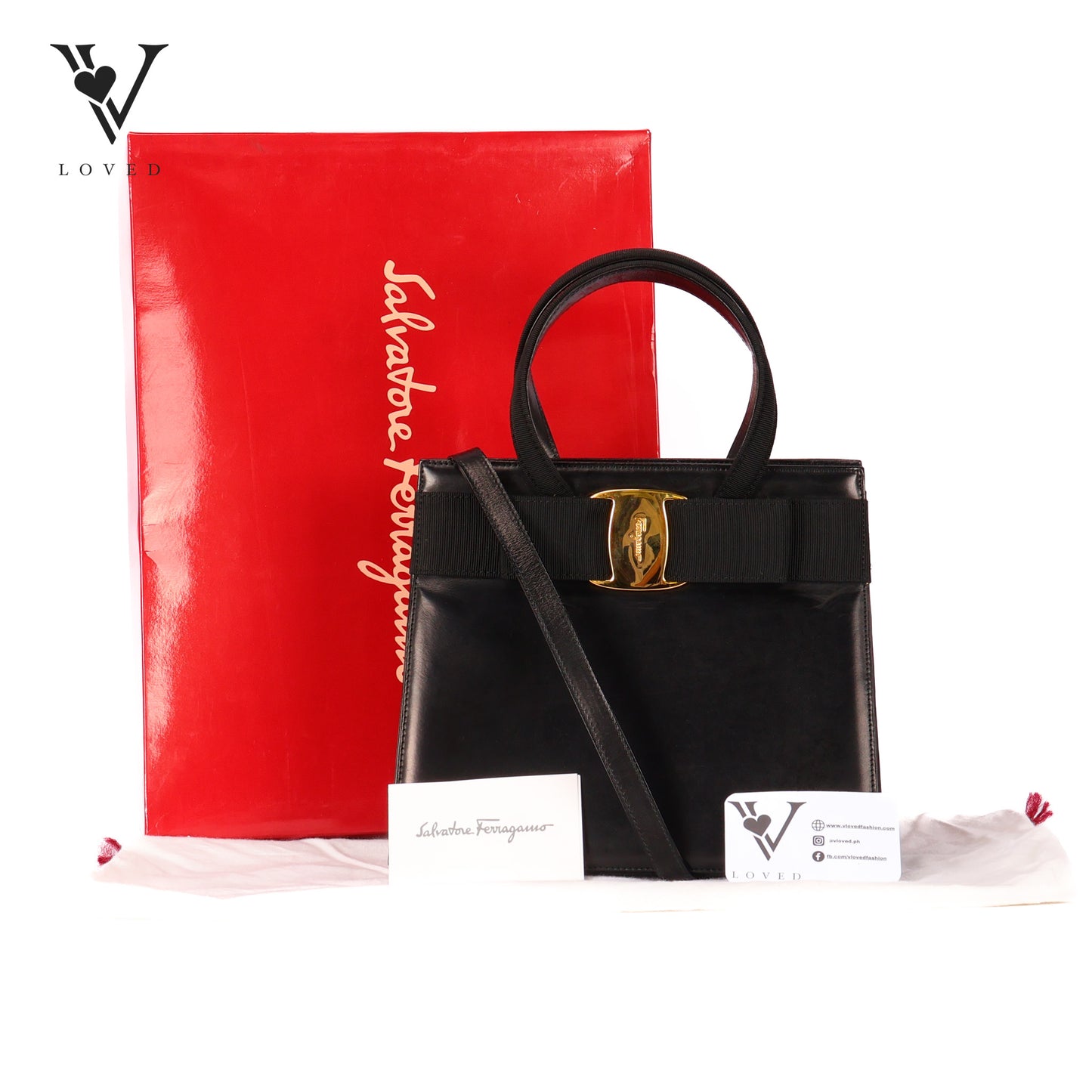 Vara Bow Top Handle In Smooth Calfskin Leather