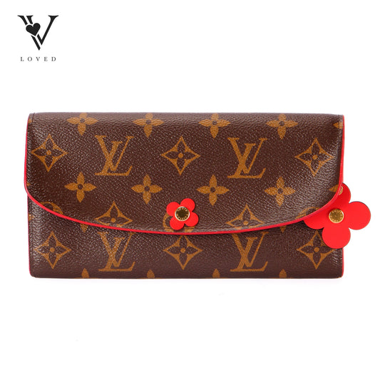 Monogram Flower Emilie Wallet