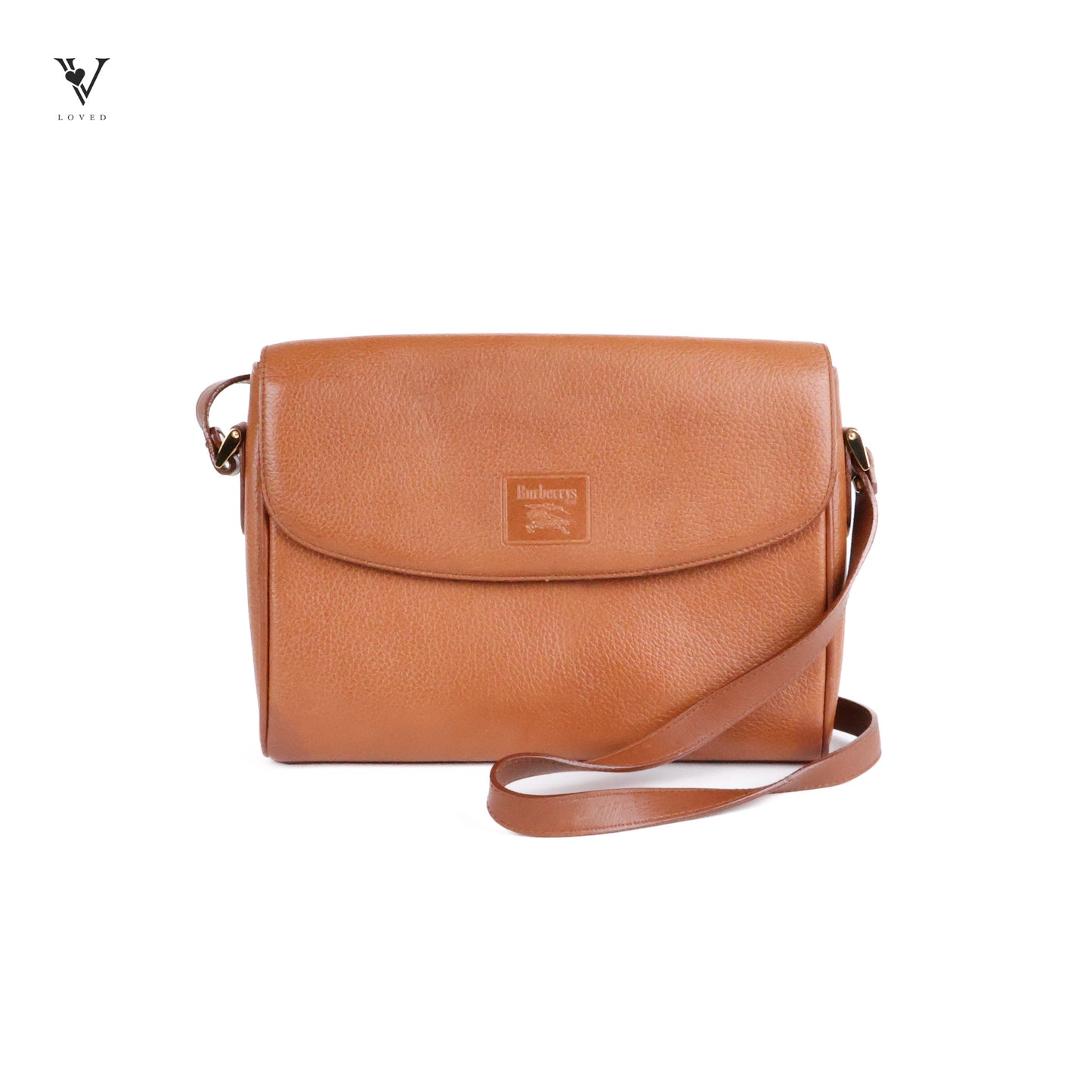 Brown Leather Crossbody Bag