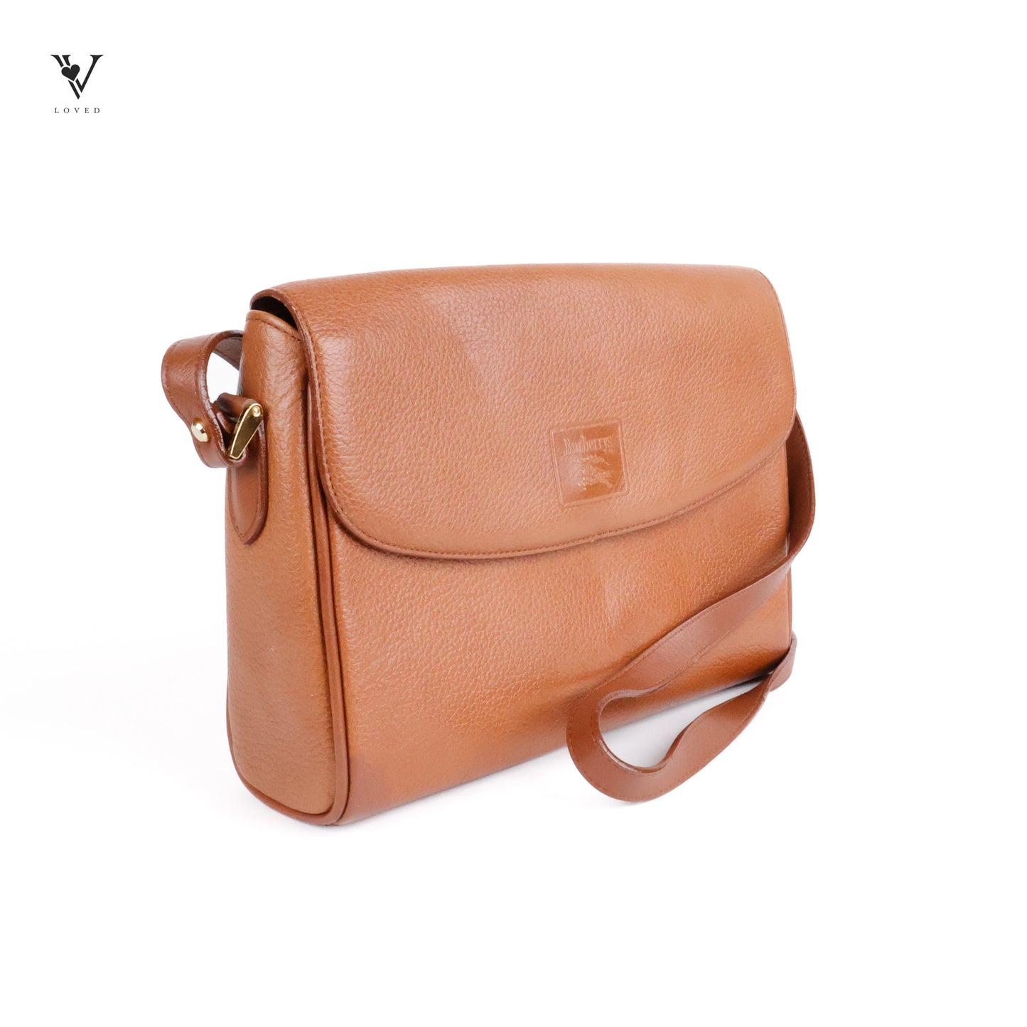 Brown Leather Crossbody Bag