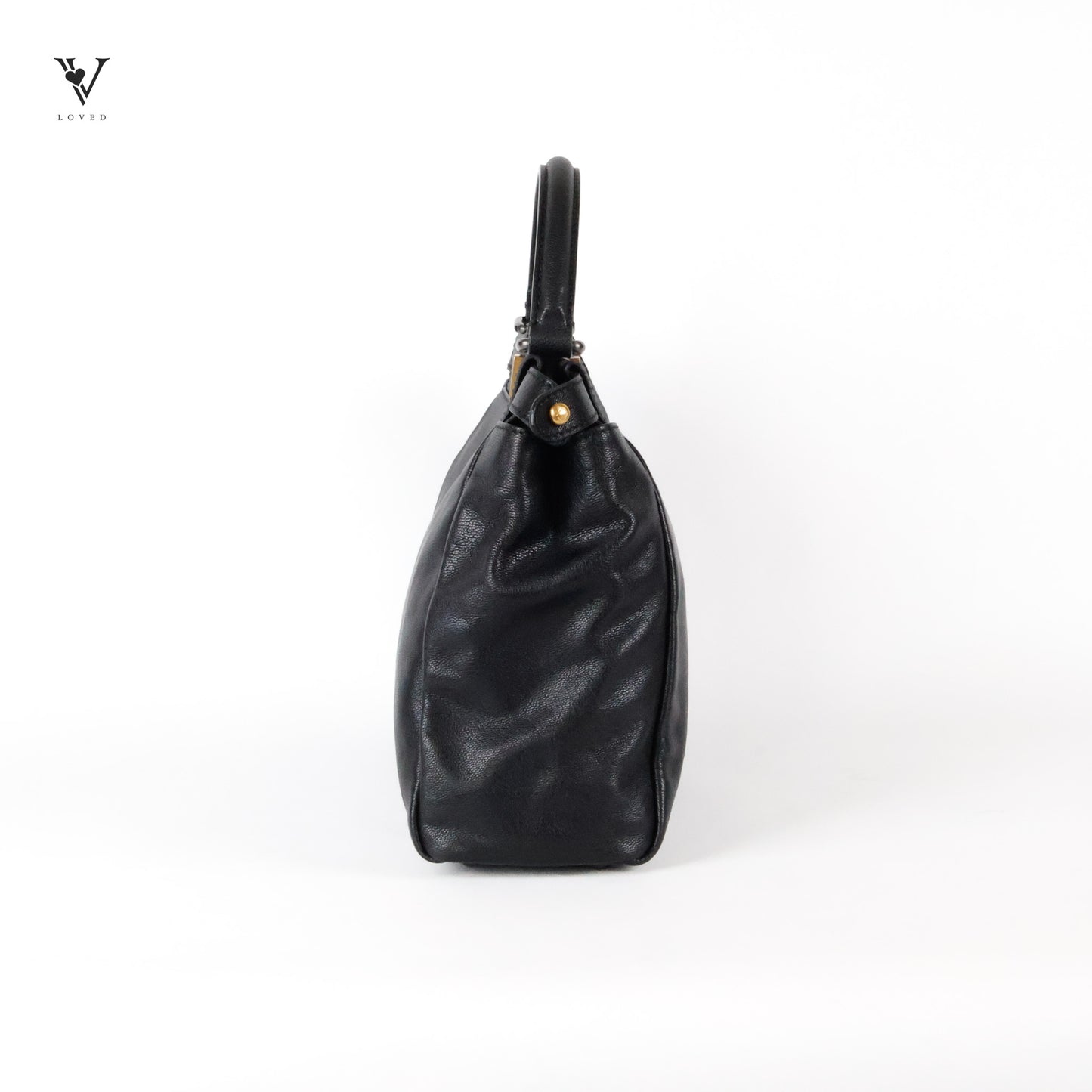 Peekaboo Leather Handbag/Shoulder Bag