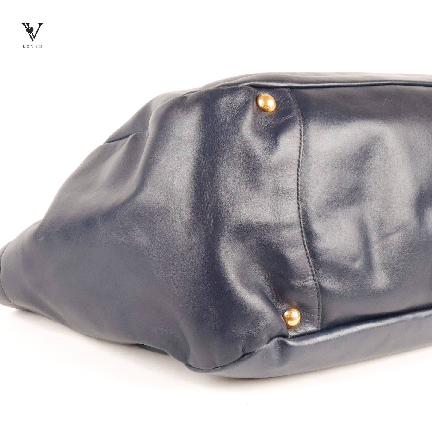 Baltico Calfskin Leather Chain Tote Bag