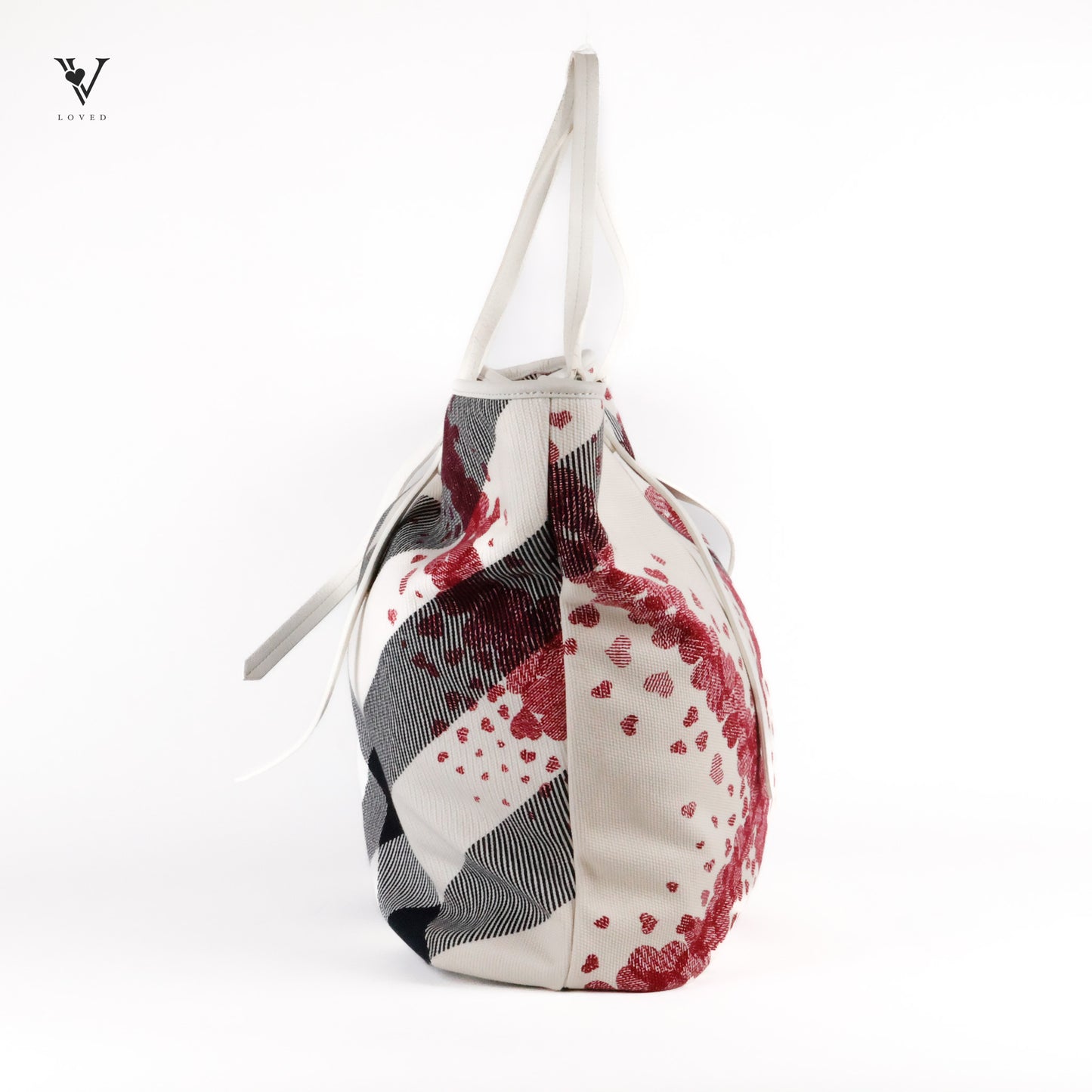 Prorsum Heart Pattern Large Tote Bag