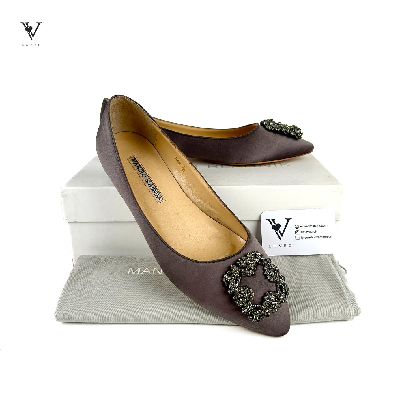 Satin Hangisi Ballet Flats